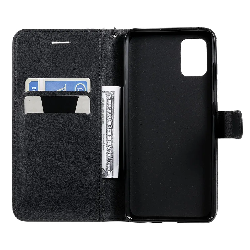 Флип чехол для Samsung A51 роскошный из искусственной кожи телефона Galaxy A 51 GalaxyA51 флип