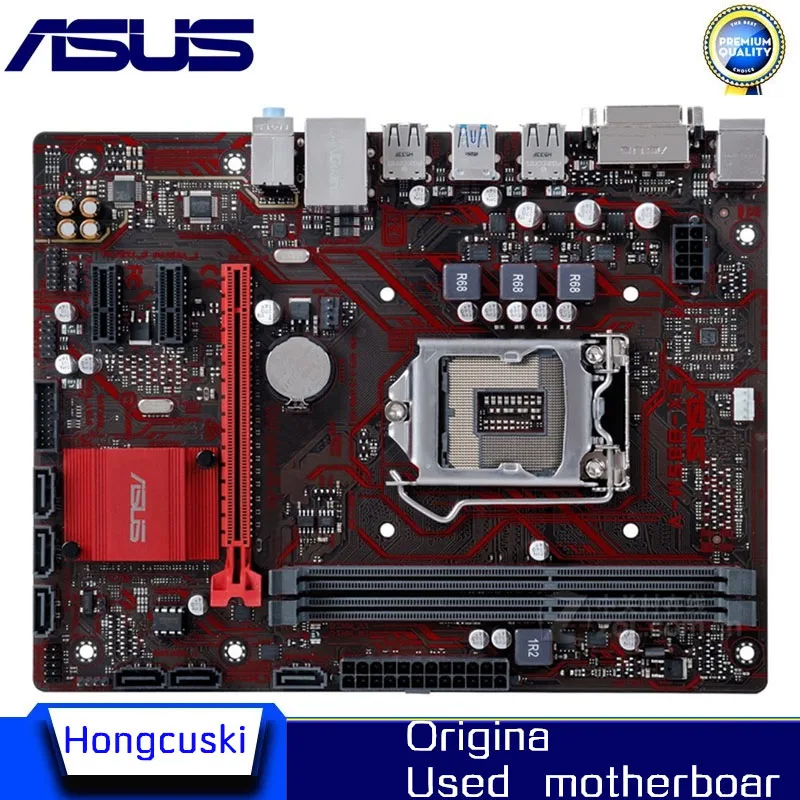 Материнская плата LGA 1150 для Intel B85 ASUS EX-B85M-V Socket LGA1150 DDR3 SATA3 USB3.0 настольная