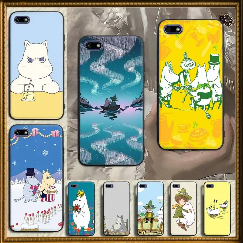 

Moomintroll Cartoon Cute moomines Phone Case For Huawei Honor v30 9 5a 7 v20 v10 8 7a lite view pro x soft Cover Fundas