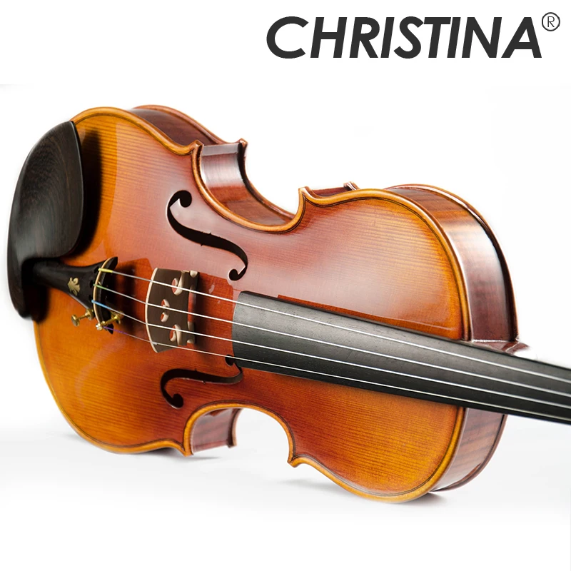 

Christina V05-C violin 4/4 Italian handmade Antique Grading violino free shipping music instrument with padded case bow