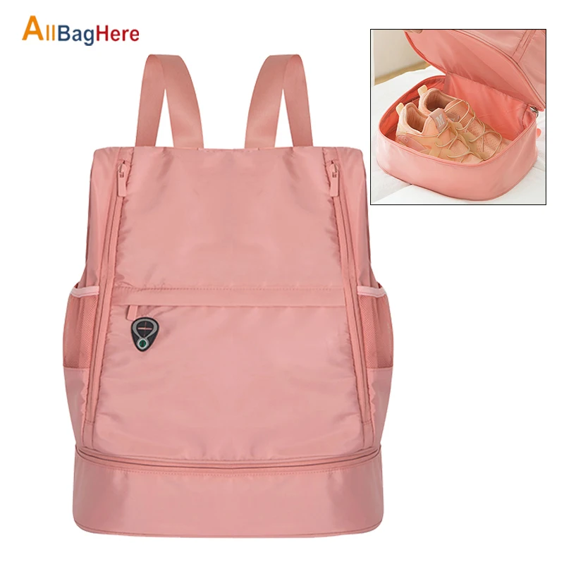 New Yoga Gym Backpack Women Fitness Shoes Pocket Dry Wet Handbag Sport Swimming Training Multifunctional Fashion City Travel Bag | Спорт и