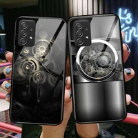 the heart of the machine tempered glass case phone for samsung galaxy a51 a71 a60 a70s a70 a80 a21s a41 a20e a50 a30s 5g a32 a40
