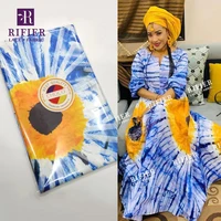 2020 new african bazin riche fabric for women dresses africa printed lace fabric unique design shinning bazin riche gextczer