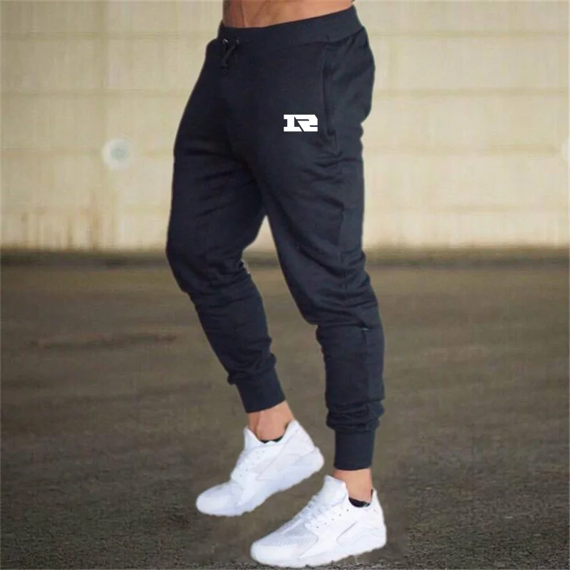 

2021 new casual fashion men's sports pants gym printing jogging men's pants sportswear