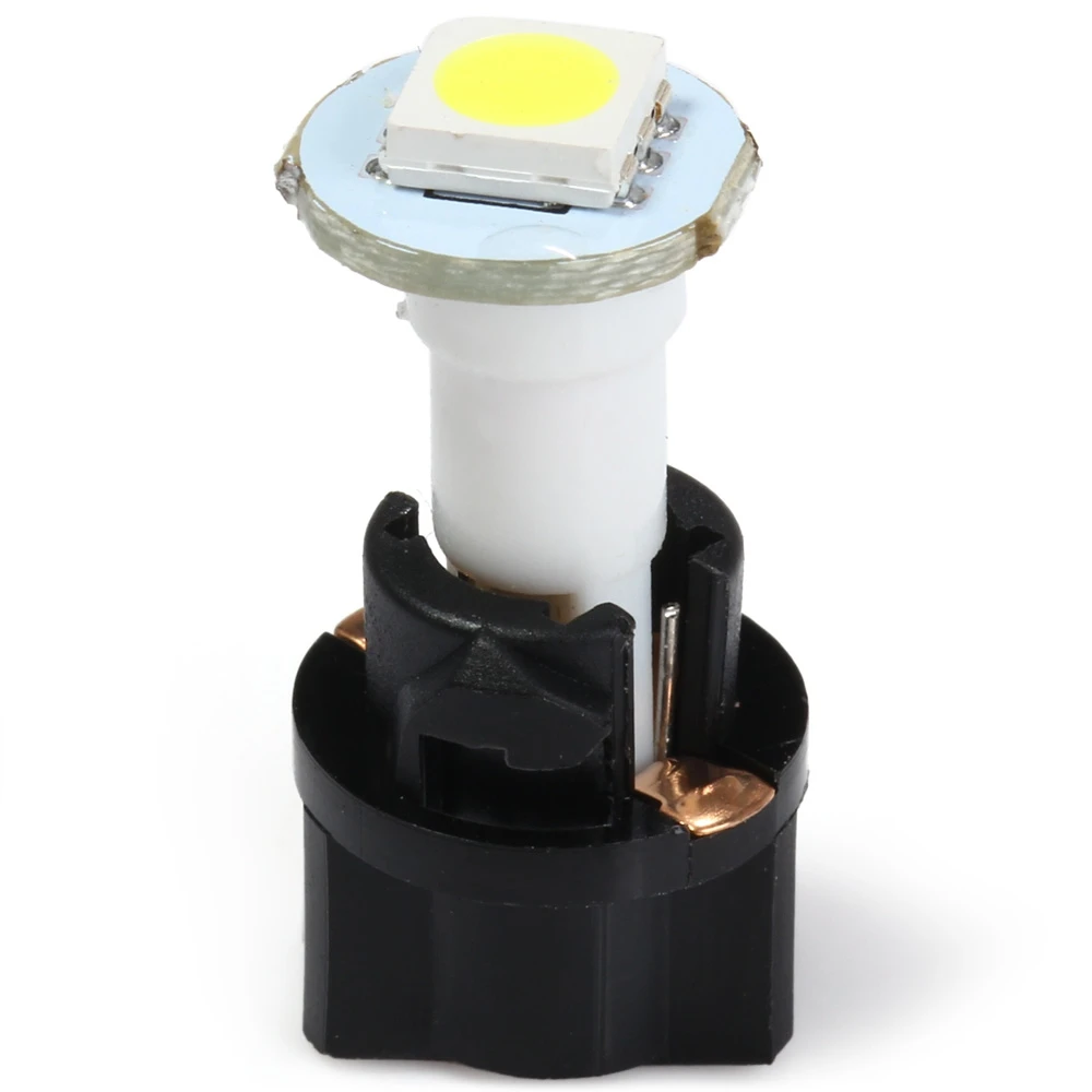 NEWKBO 10 шт. T5 PC74 SMD 5050 Автомобильный светодиодный поворотный разъем приборная