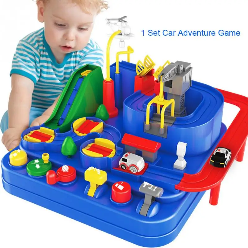 Классный подарок детский набор игрушек транспортная дорожка Интерактивная