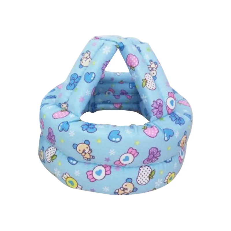 Blue Bear Детский защитный шлем для малышей, детская шапка, шлемы учатся ходить, детские защитные шлемы, мягкие удобные шлемы - Цвет: Blue Bear