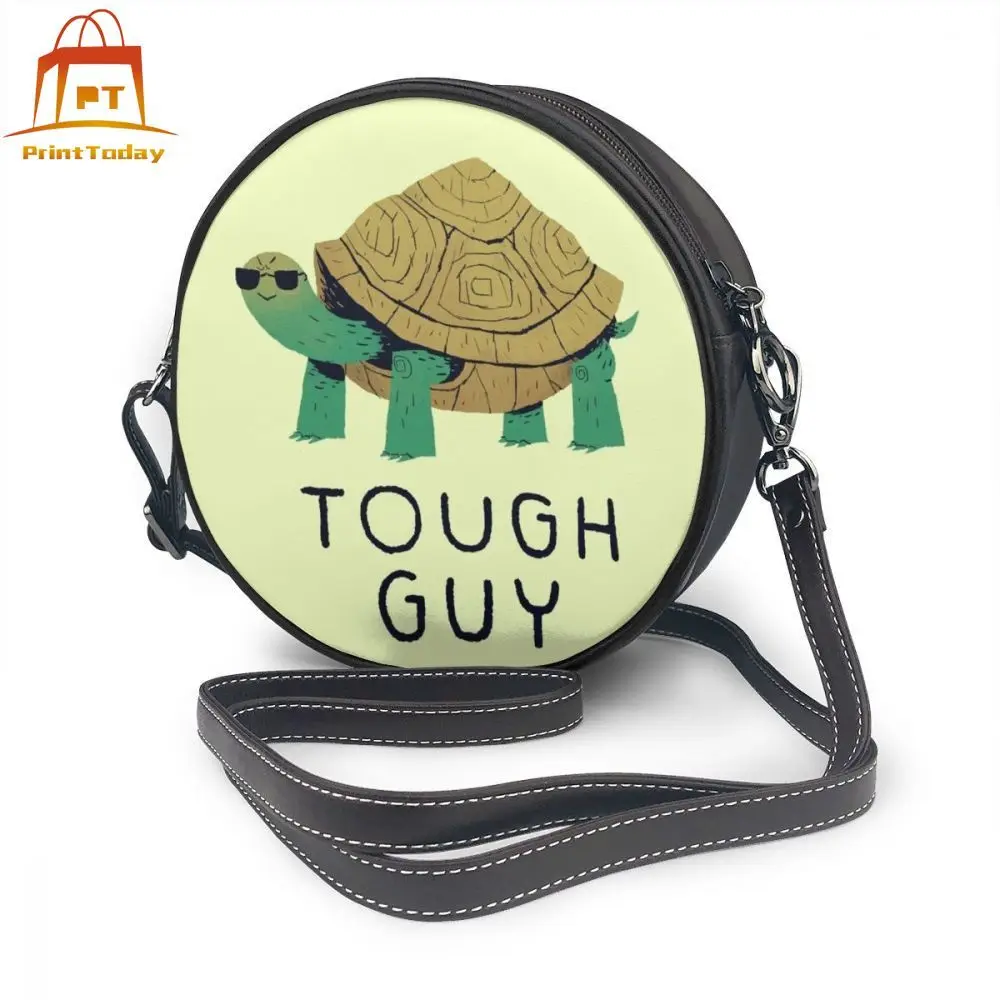 

Tortoise Shoulder Bag Tortoise Leather Bag High quality Slim Women Bags Crossbody Print Trending Round Purse