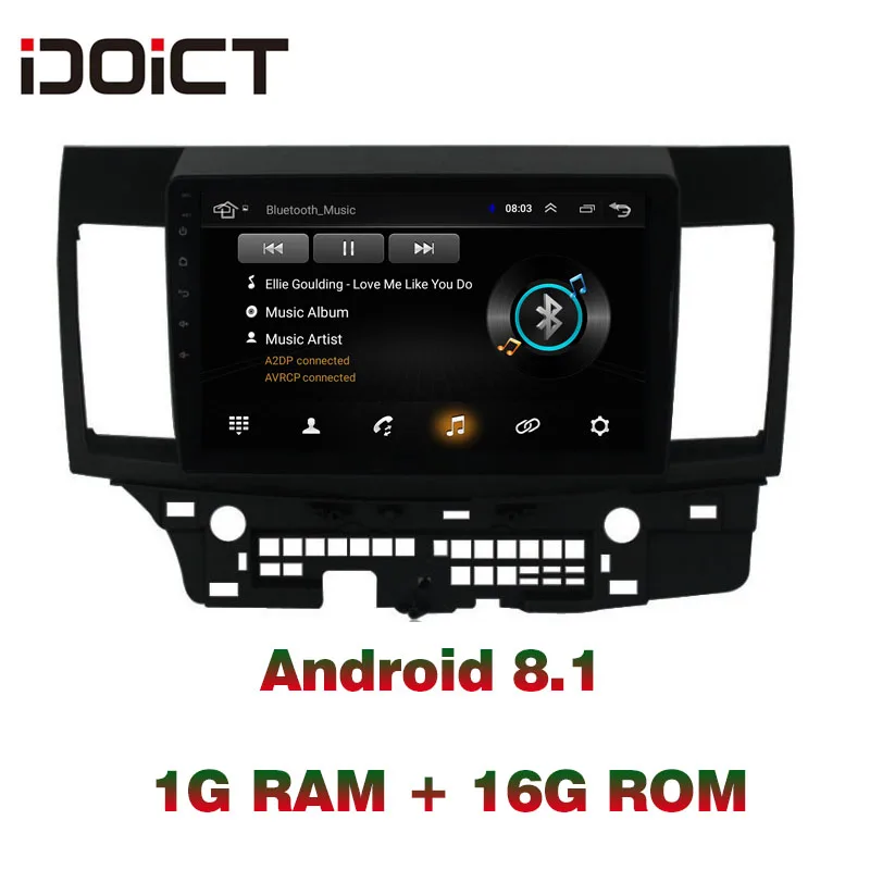 Автомобильный DVD плеер IDOICT Android 8 1 с GPS навигацией мультимедийный проигрыватель