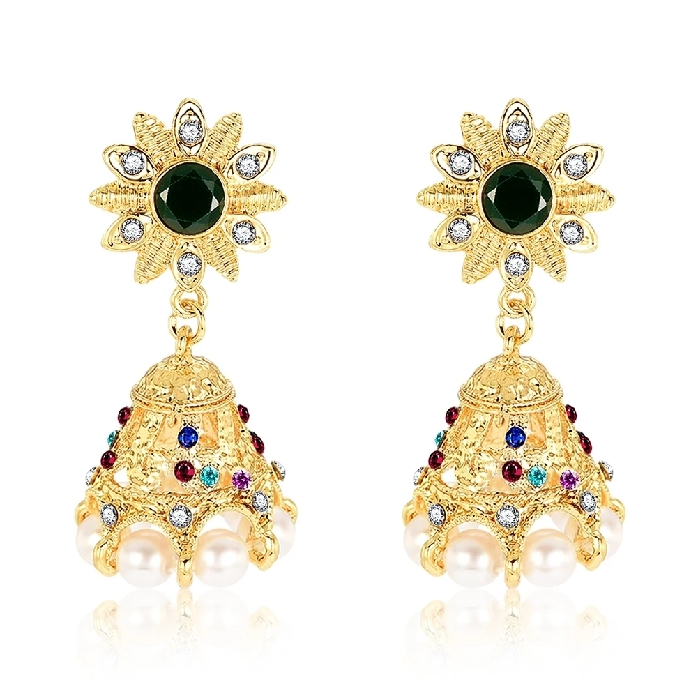 Brinco серьги античные Jhumki Jhumka висячие серьги этические племенные ювелирные изделия Ближний Восток Ретро Национальный стиль колокол