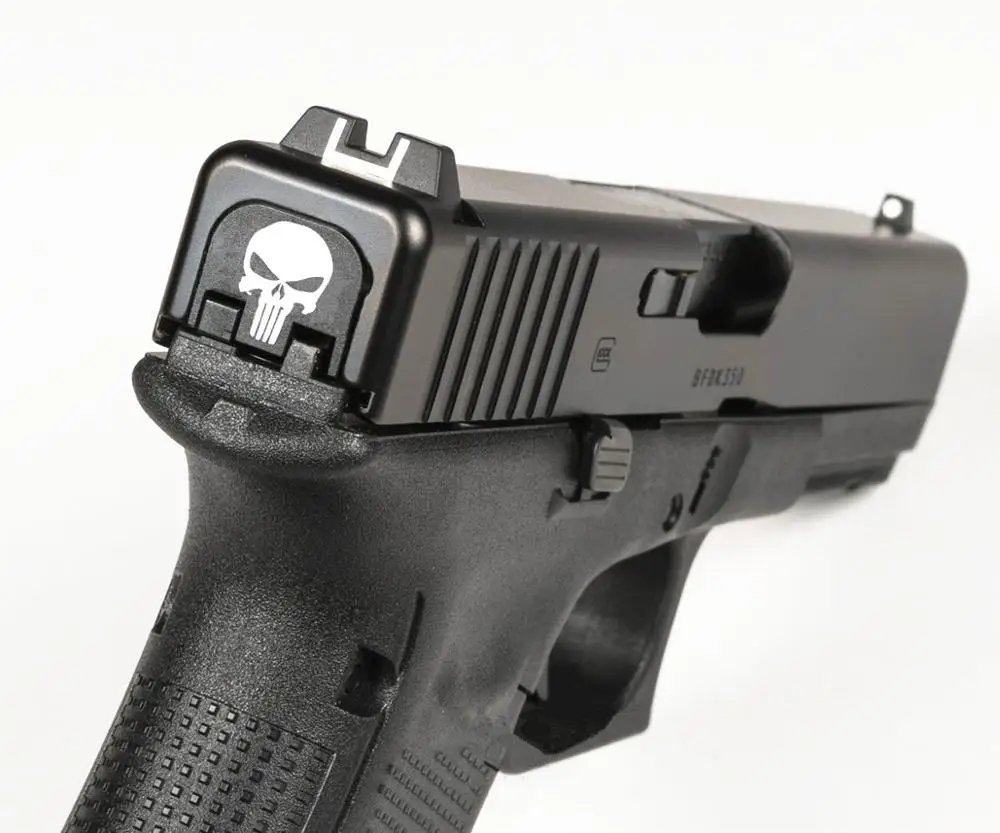 Алюминиевая задняя крышка скользящая пластина Magwell для Gen 1/2/3/4/5 Glock 17 19 20 21 22 23 25 26 9