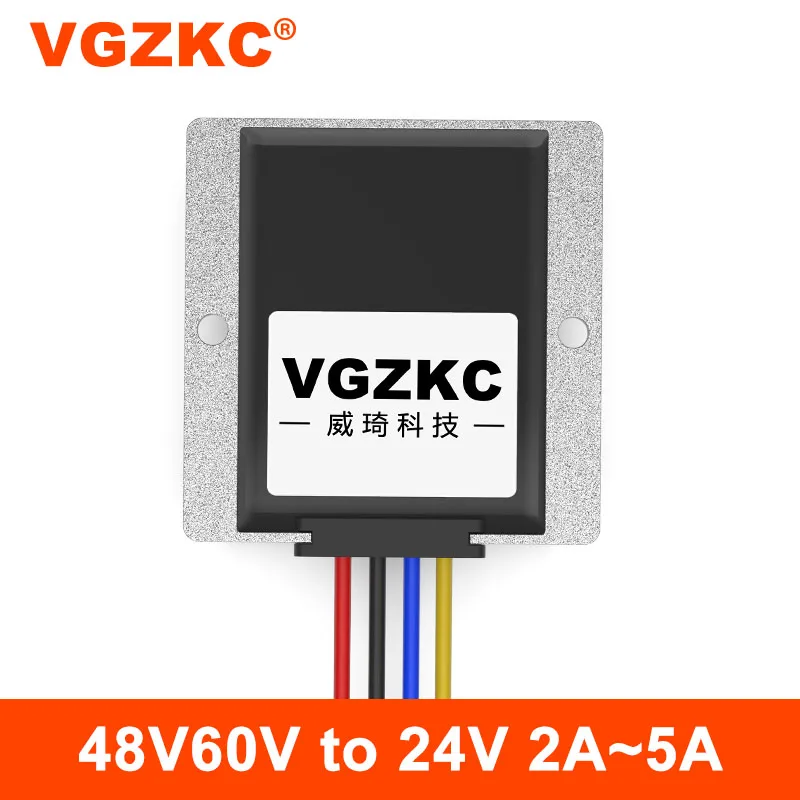 

Isolated step-down 36V48V60V to 24V 2A 3A 5A DC power module 30-72V to 24V electric vehicle regulator