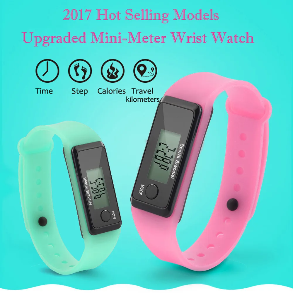 Спортивные умные наручные часы с дисплеем фитнес трекер цифровой ЖК дисплей