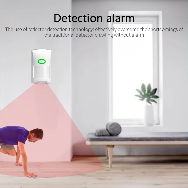 Датчик человеческого тела Zigbee беспроводной с инфракрасным датчиком движения со