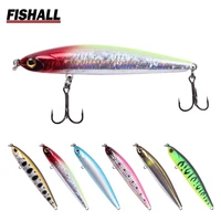 fishall wave walker pencil lure wobbler70mm 7 8g 80mm 15 8g sinking lure rattle sound walking fishing bass pike bait fp13