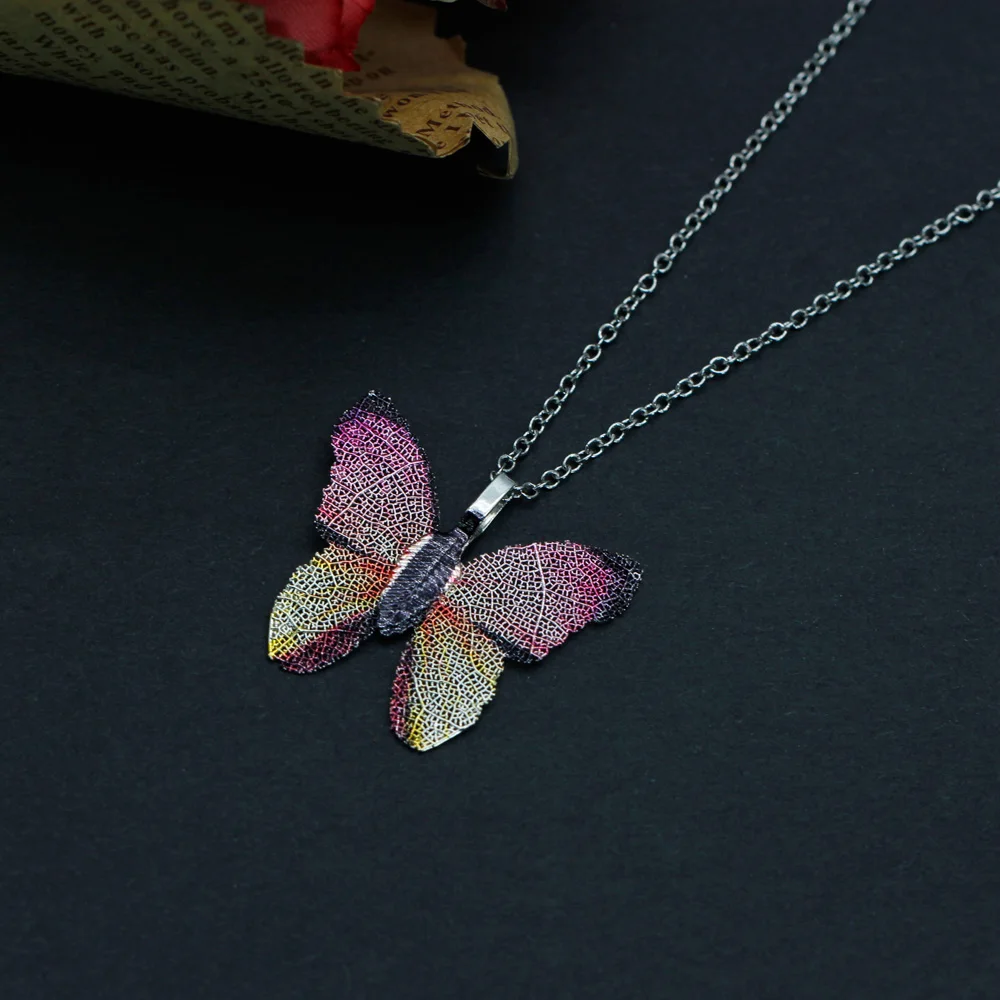 Ожерелье женское с подвеской-бабочкой 2019 | Украшения и аксессуары