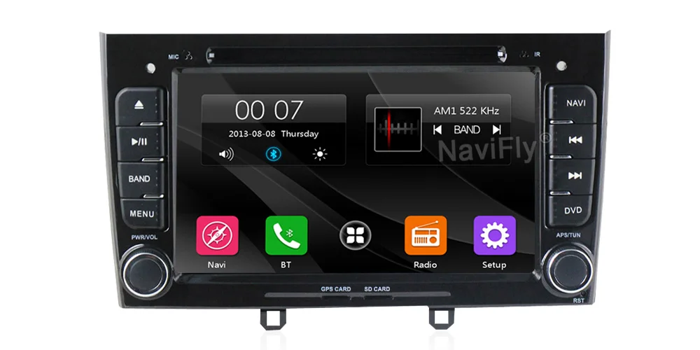 Автомобильный аудио плеер для peugeot 408 308 308SW 2din DVD мультимедиа с gps навигацией SD карта Bluetooth стерео