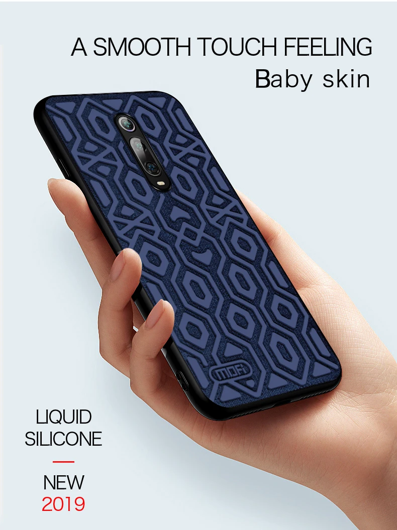 Для Xiaomi mi 9T Pro чехол MOFI для Xiaomi mi 9T чехол mi 9T нескользящий Противоскользящий предотвращающий падение скольжения перемещение стереоскопический K20 чехол