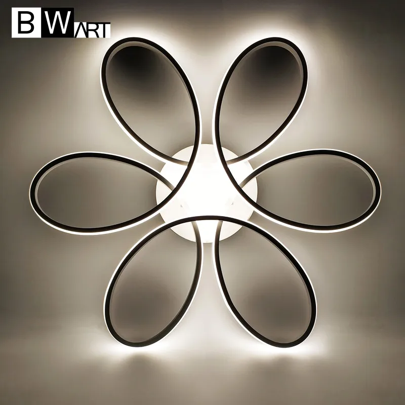 

BWART New modern led chandelier for living room bedroom dining room aluminum body Indoor home chandelier lamp lighting fixture