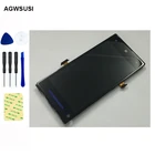 Сенсорный ЖК-экран для HTC, Windows Phone 8X, дигитайзер, сенсорный стеклянный ЖК-дисплей, экран, панель, модуль в сборе, рамка