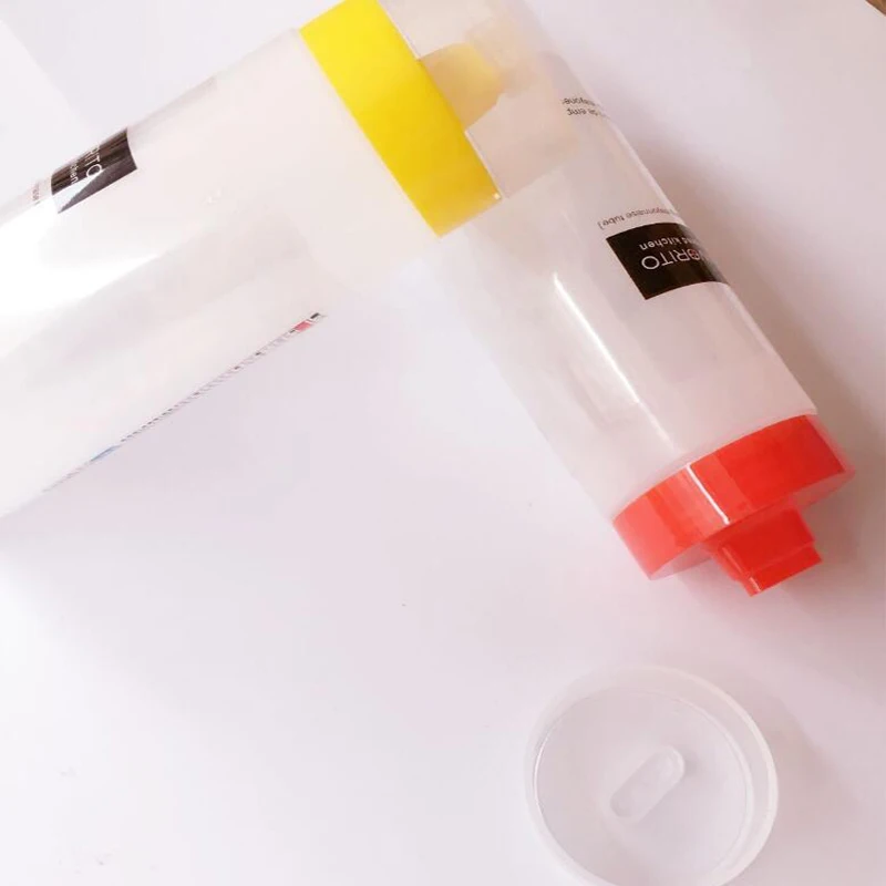 Бутылка для соуса с 4 отверстиями приспособление украшения торта крема масла