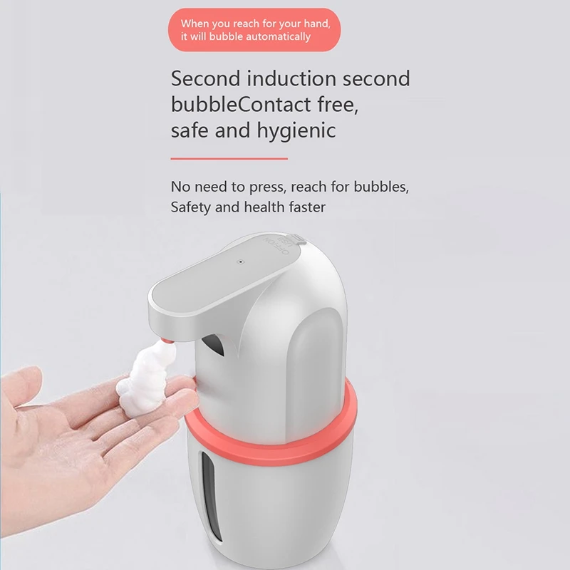 

Newest Auto-Sensing Smart Wall-Mounted Soap Dispenser Soap Dispenser Non-Contact Public and Household Use