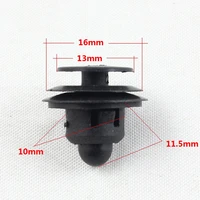 ka li li brand new black plastic clip fastener auto door panel trim retainers for nissan car accessories