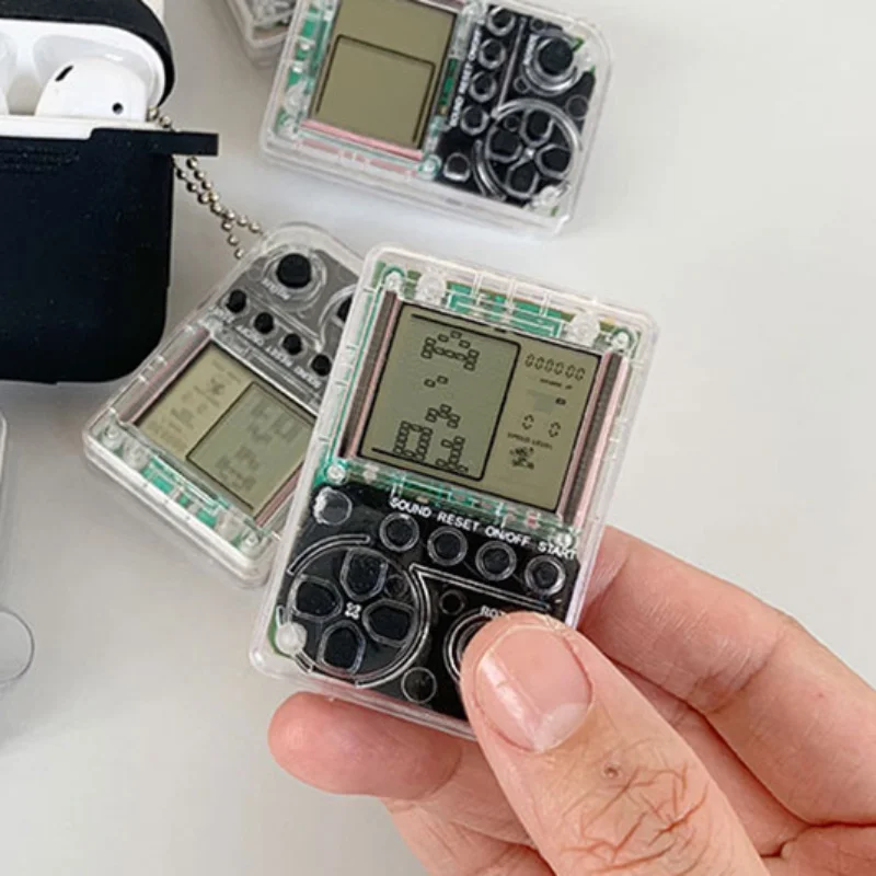 1 шт. модный креативный брелок машинка для мини игры классический кулон ключ