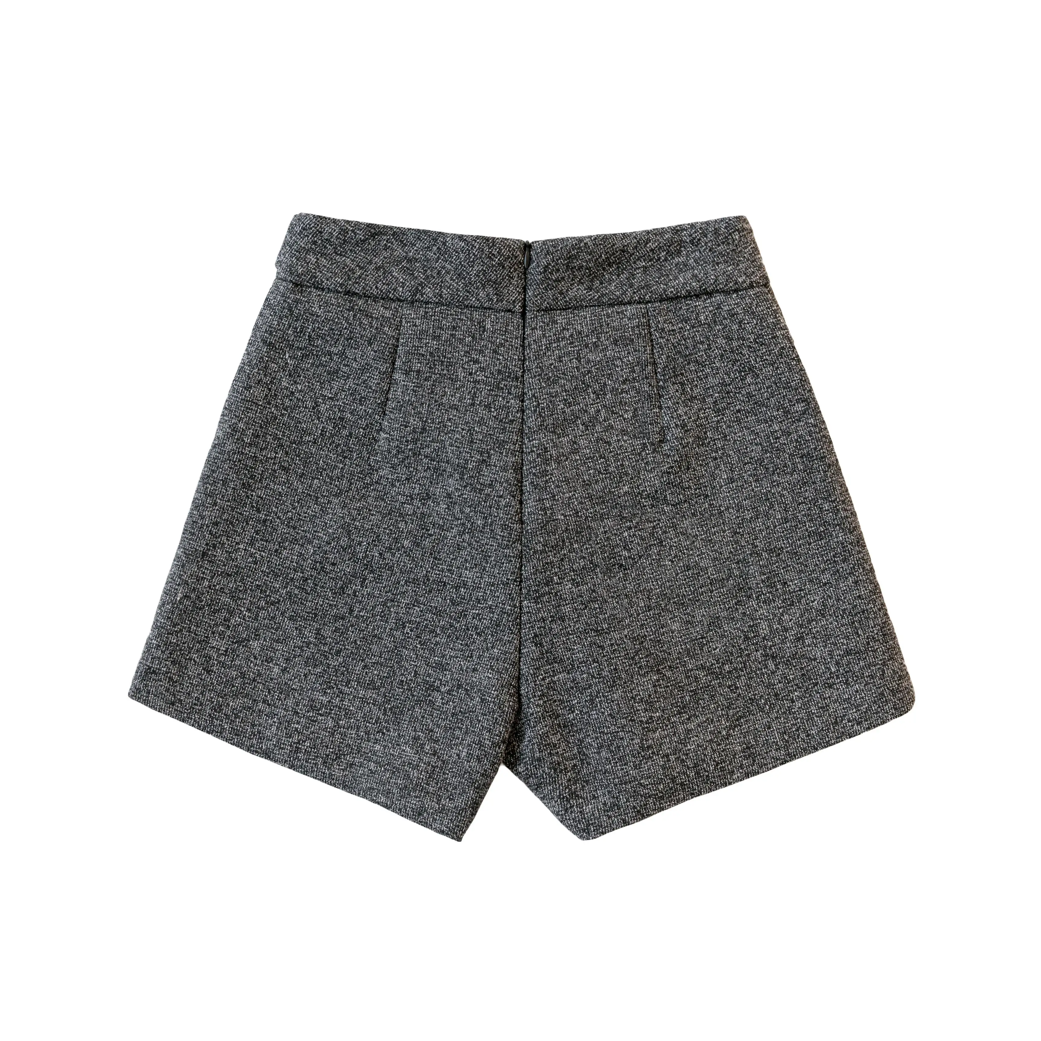 2019 модные новые осенние зимние Формальные шорты женские с высокой талией