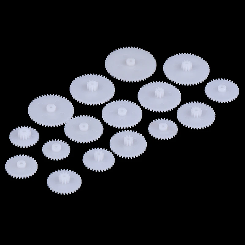 Новые 64 видов пластиковых валов однослойные короны Червячные шестерни Cog колеса