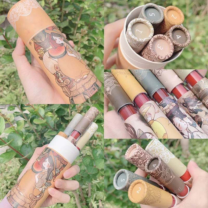 

Lipstick Velvety Set Long Lasting Nonstick Cup Not Fade Makeup Cosmetics Kit For Girl Women J9