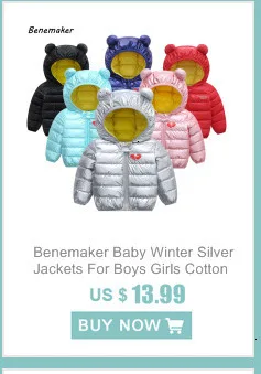 Baby Girls Jacket Autumn Winter Jacket For Girls Coat Kids Warm Hooded Outerwear Coat For Boys Coat Children Clothes YJ108