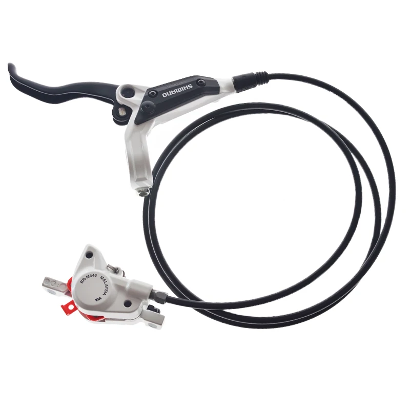 SHIMANO MT447 4 поршневой тормоз Горный велосипед Hidraulic Дисковый Тормоз MTB левый и