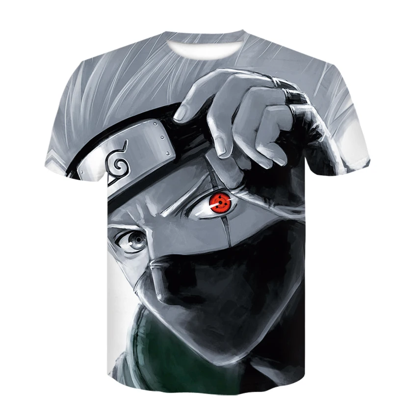 3D fire shadow с коротким рукавом Мужская крутая футболка Летняя модная уличная одежда