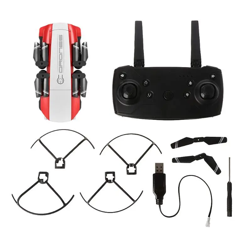 

RC Drone 4K Quadcopter 2.4GHz 4CH Wifi FPV Foldable Mini Drones Real-time Transmission Camera Quadcopter