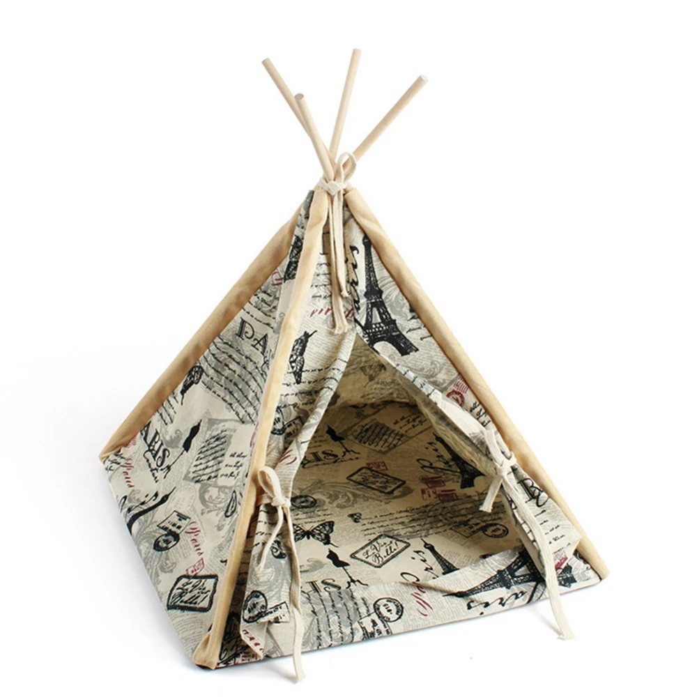 Индийская палатка для домашних животных маленькая кошачье гнездо моющееся