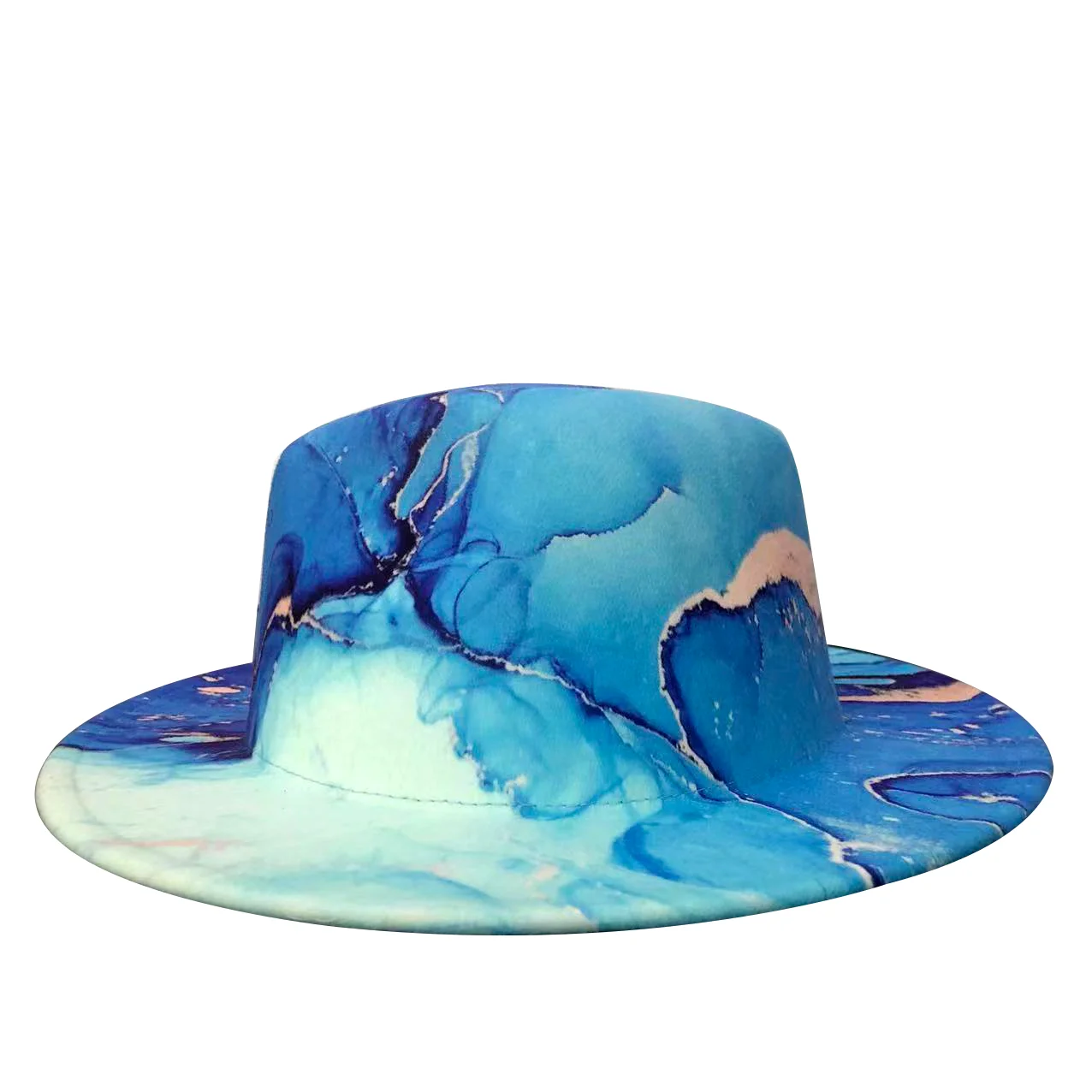 Fedora Hat Tie Dye 3D Gradient Craft Top Hat 10 Colors Unisex Hat Jazz New  Church Hat Tie Dye Spring шляпа женская - AliExpress