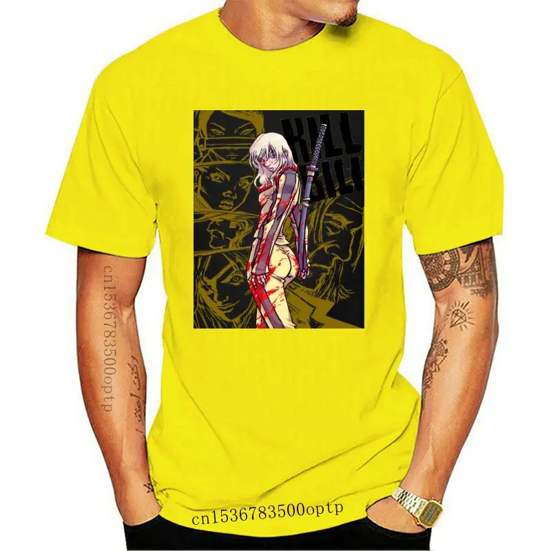

Killer Bride Tshirt Men Tops Anime T Shirt Movie Tee Shirts Game Clothing Woman Cotton T-shirt Crazy Summer Designer