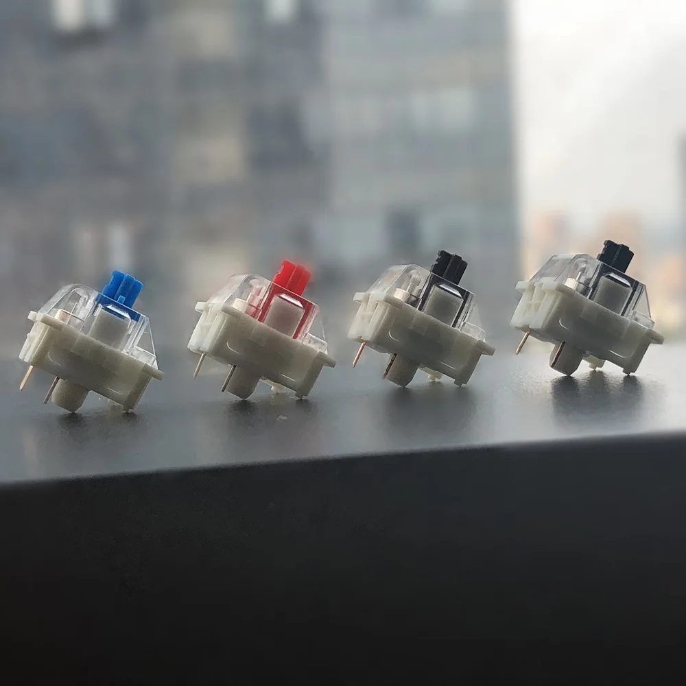 

Outemu Switch Mechanical Keyboard Switch 3Pin Clicky Linear Tactile Silent Switches RGB LED SMD Gaming Compatible With MX Switch