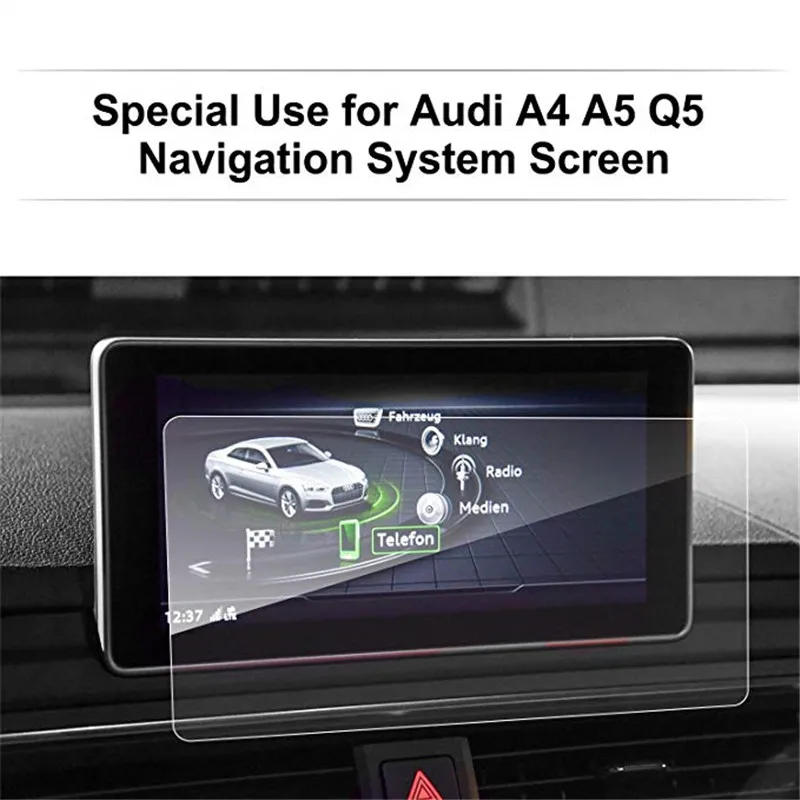 

Защита экрана для автомобильной навигации для Audi A4, A5, 8,3 дюйма, 2017, 2018, закаленное стекло