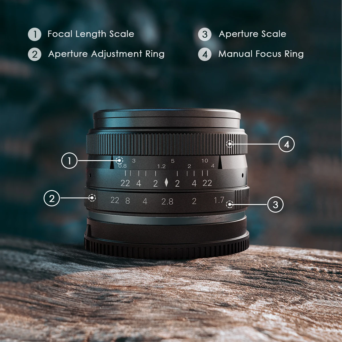 Объектив для видеокамеры Sony F1.7 с ручной фокусировкой 35 мм | Электроника