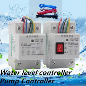 DF-96D Automatic Water Level Controller Switch 16A 220V Water Tank Liquid Level Detection Sensor Water Pump Controller
