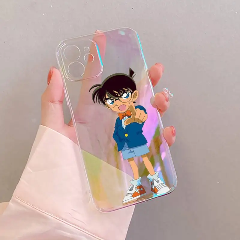 

Detective Conan Phone Case For iphone 11/12 Pro 11Pro/12Pro Max mini 6 7 8 6s Plus Case For iphone X XR XS max SE 2020 Apple