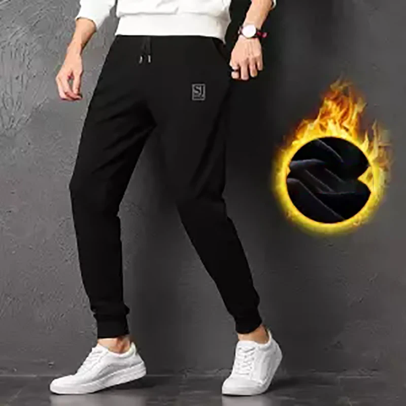 2019 осенние зимние штаны мужские повседневные Студенческие Брюки Jogger