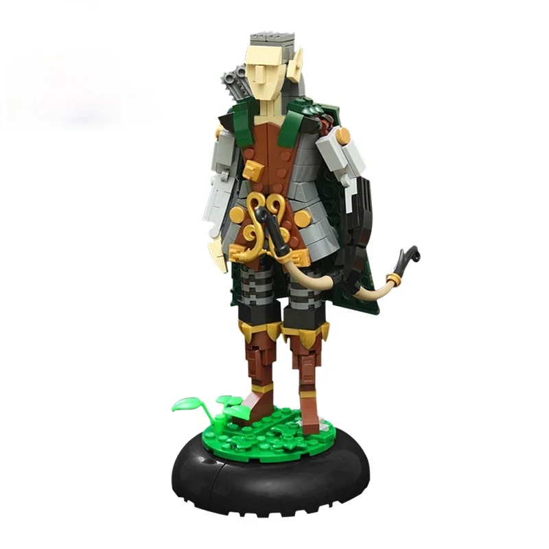 

MOC Magical World Elf Prince Building Blocks Kit Elves Archer Figures Model Toys Model Kids Girls Boys Gift