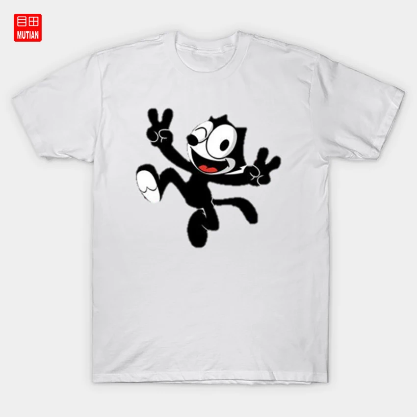 Felix кошки все художественные футболки кошка Felixthecat|Мужские футболки| |