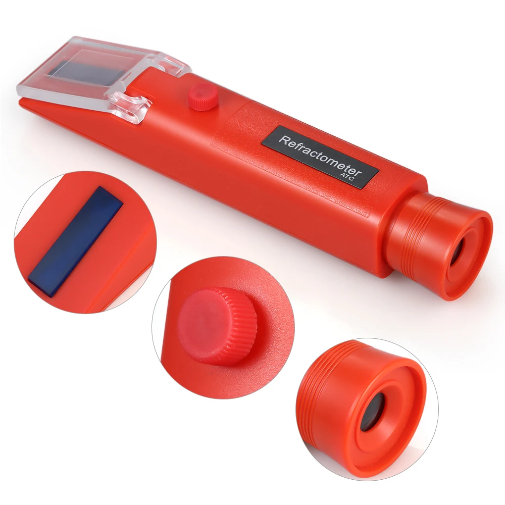 Новый портативный ручной ATC соленомер морской воды рефрактометр солености