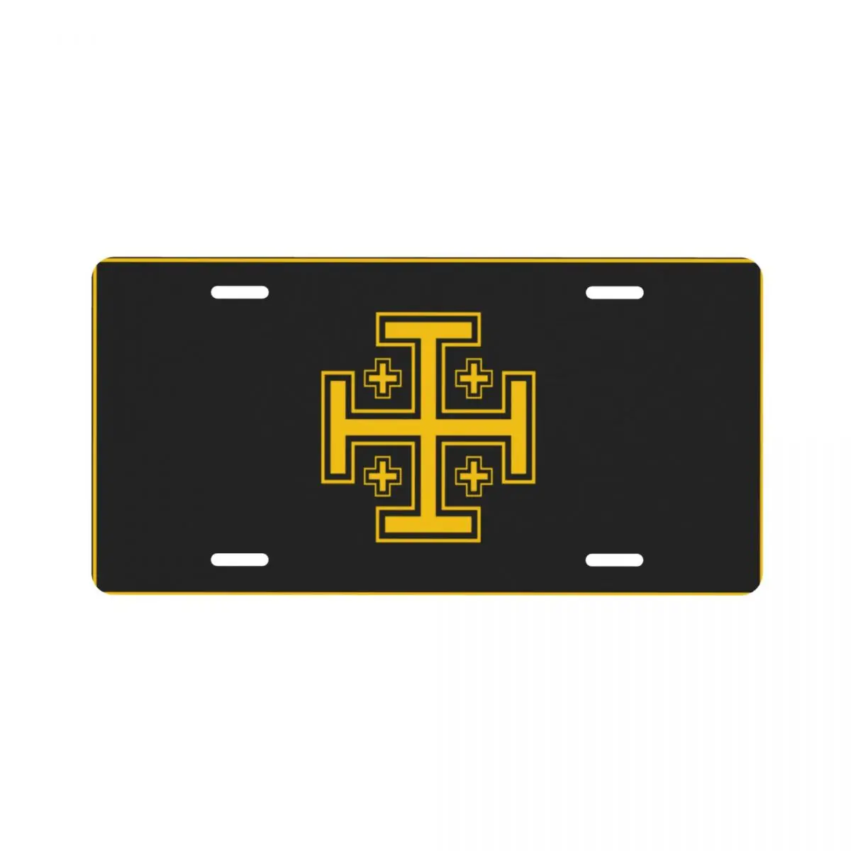 Украшение для автомобильного номерного знака с изображением хранилища в