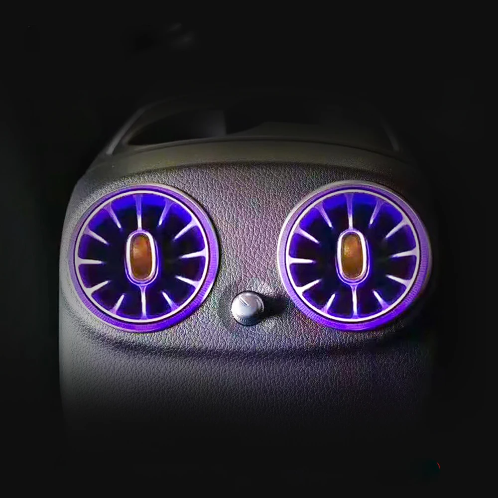 Вентилятор заднего кондиционера светодиодный турбинный окружающий свет для