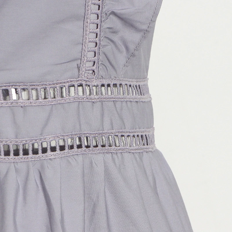 

ECRURANI Patchwork Elegant Dress For Women Stand Collar Sleeveless High Waist Slimming Maxi Dresses Female 2021 Summer New Style